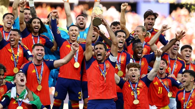 The Spanish world cup soccer champs 2026